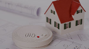 A smoke detector